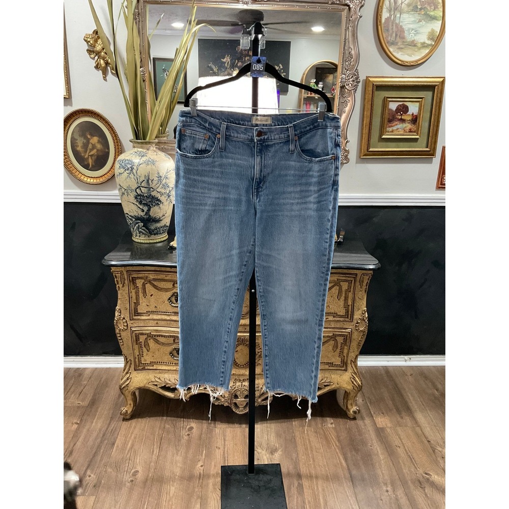 085- Madewell cropped Denim jeans